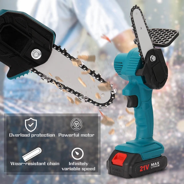 Professional electric chainsaw