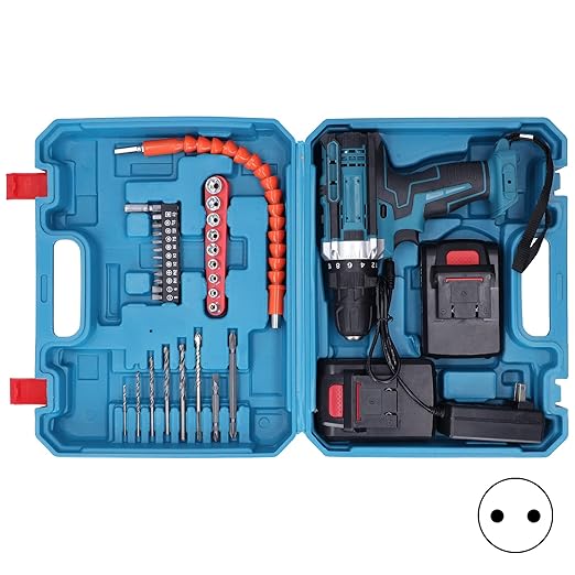 Professional handheld electric drill set